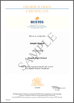 Click to enlarge HSC testamur