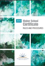 Rules and Procedures for 2012 HSC candidates