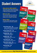 HSC Topic Books flyer