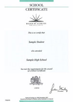 Guide to the 2004 School Certificate