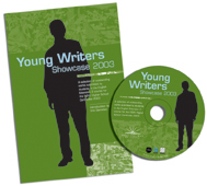 Young Writers Showcase 2003 book and CD-ROM covers