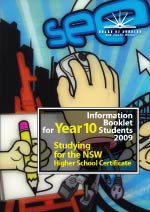 Studying for the HSC - Information Booklet cover