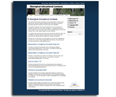 Aboriginal Education Contexts Website