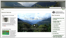 The Kokoda Track website