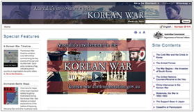 Korean War website
