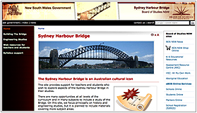 Sydney Harbour Bridge website