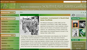 Australian involvement in South-East Asian Conflicts Changing Schools in Australia
